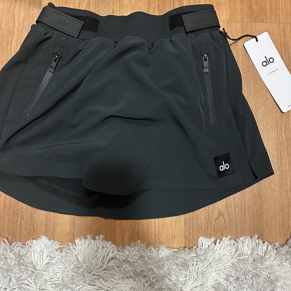 Alo High Waist Elevation Mini Skirt